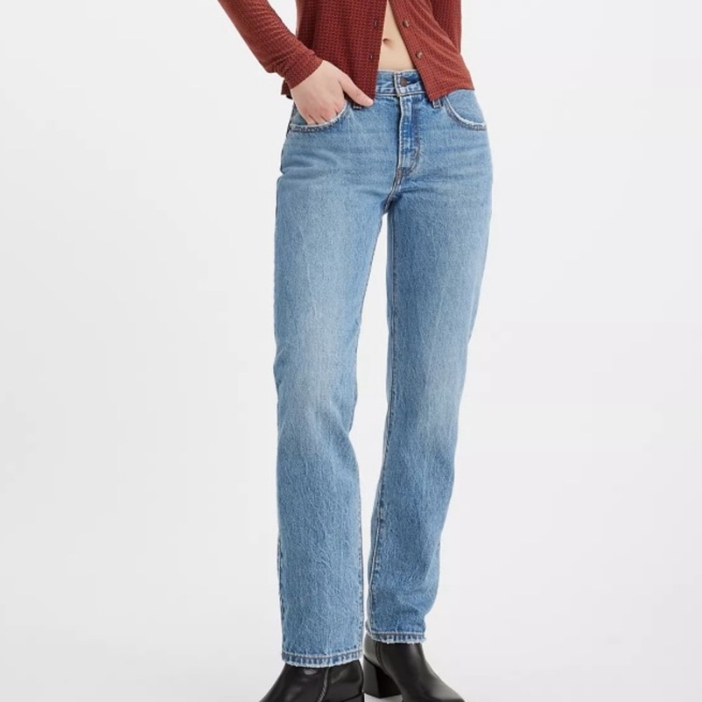 Levis Middy Straight Women's Jeans Color: Good Grades Size 25